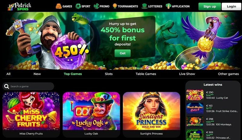A look at patrick spins casino uk
