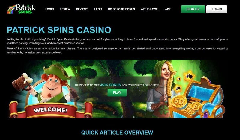 Patrick spins in United Kingdom